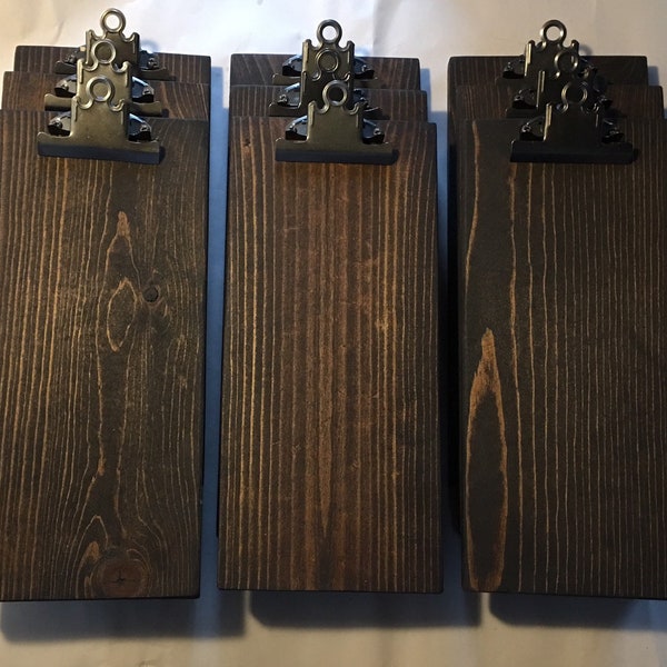 Wood clipboard • restaurant clipboard • photography clipboard • restaurant check presenter • menu clipboard • Gallery wall