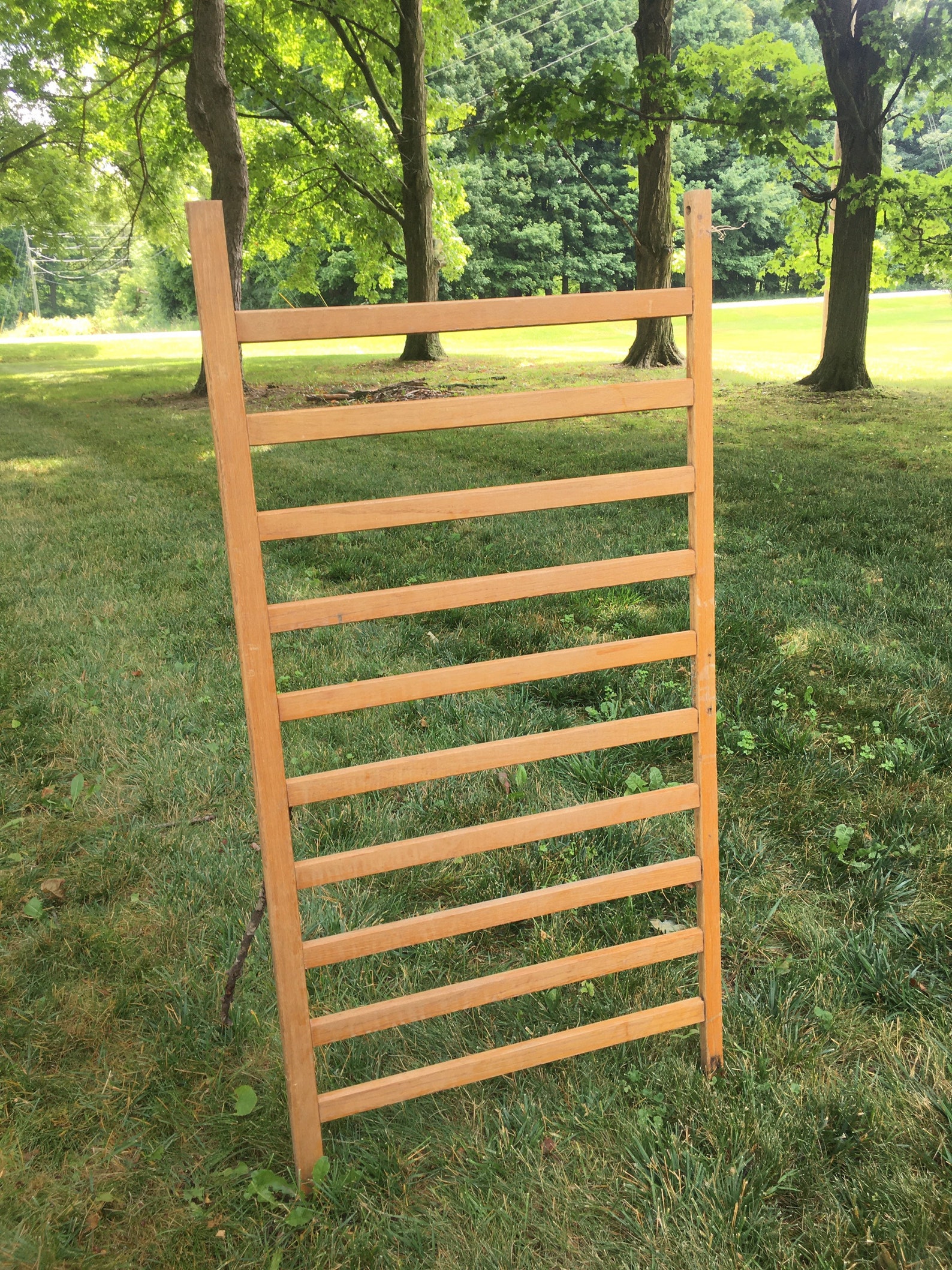 Vintage Crib Parts Craft Fair Ladder Clothes Dryer Craft Etsy