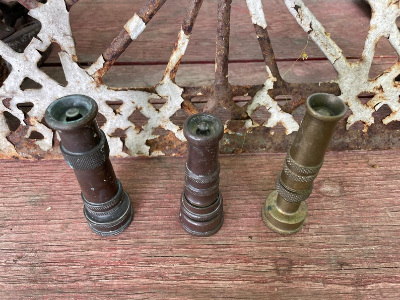 Vintage hose nozzles image 2