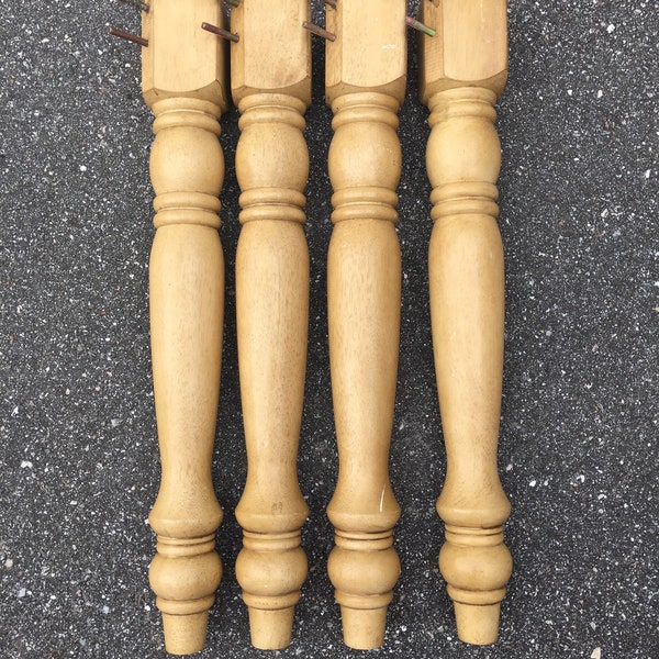 Wood Table Legs Etsy