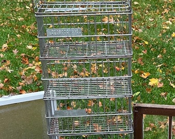 Vintage rectangular  Milk Crates