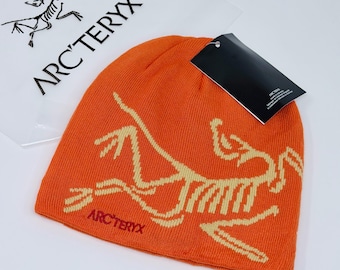 Vintage Arc'teryx Knit Beanie Hat with Dinosaur Arcteryx Logo