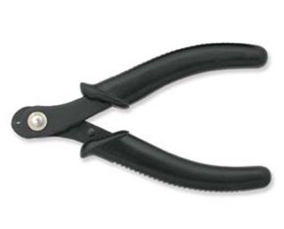 Memory Wire Finishing Pliers With 2mm /& 4mm Diameter Ends-Silver With Black Hand