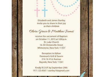 twins communion etsy