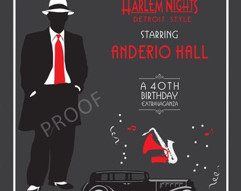 Harlem Nights Party Etsy