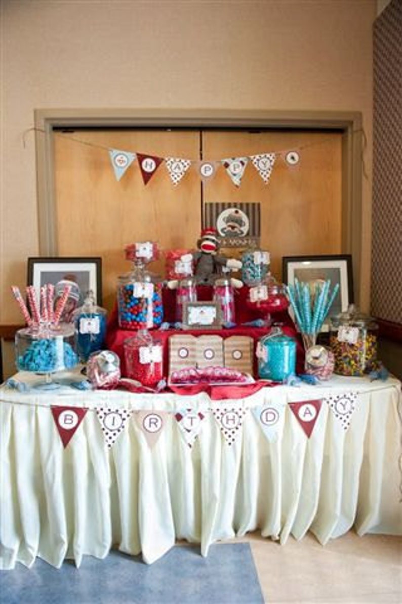 Sock Monkey Party Invitation Pricing includes PRIORITY shipping