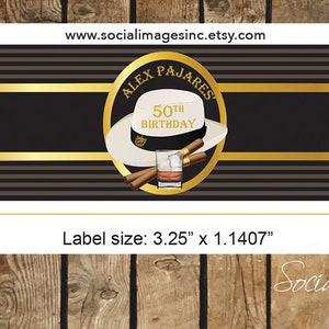 Custom Cigar  Band-Digital Printable File