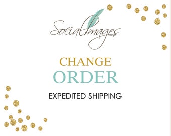 CHANGE ORDER - Shipping ground UPS - 4 days