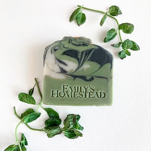 Jewelweed Itch Relief Soap - Cold Process, Handcrafted, Vegan Soap, Palm Free