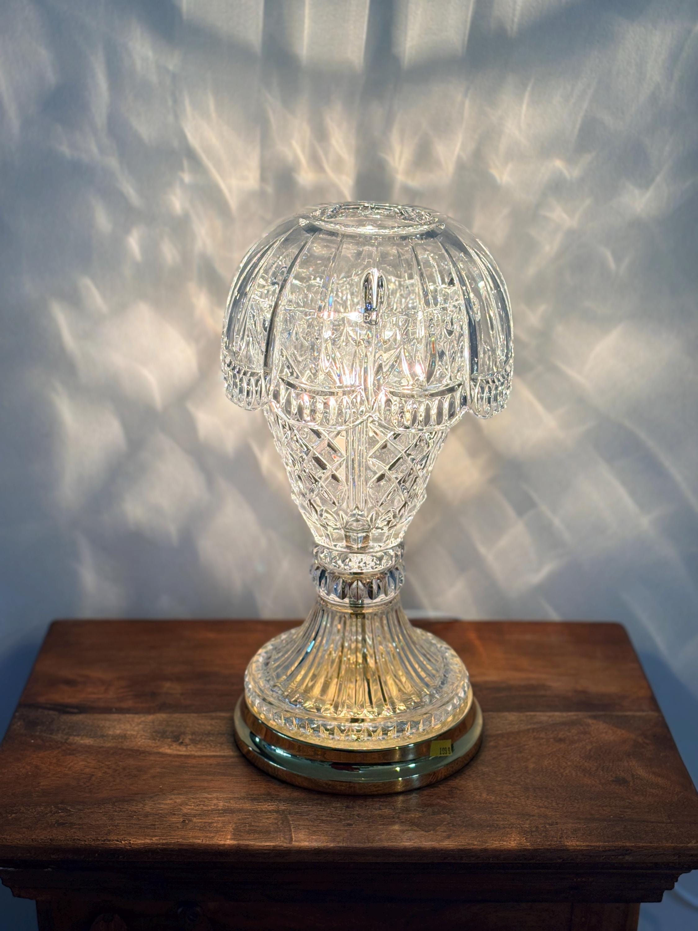 Waterford crystal lamp - Etsy 日本
