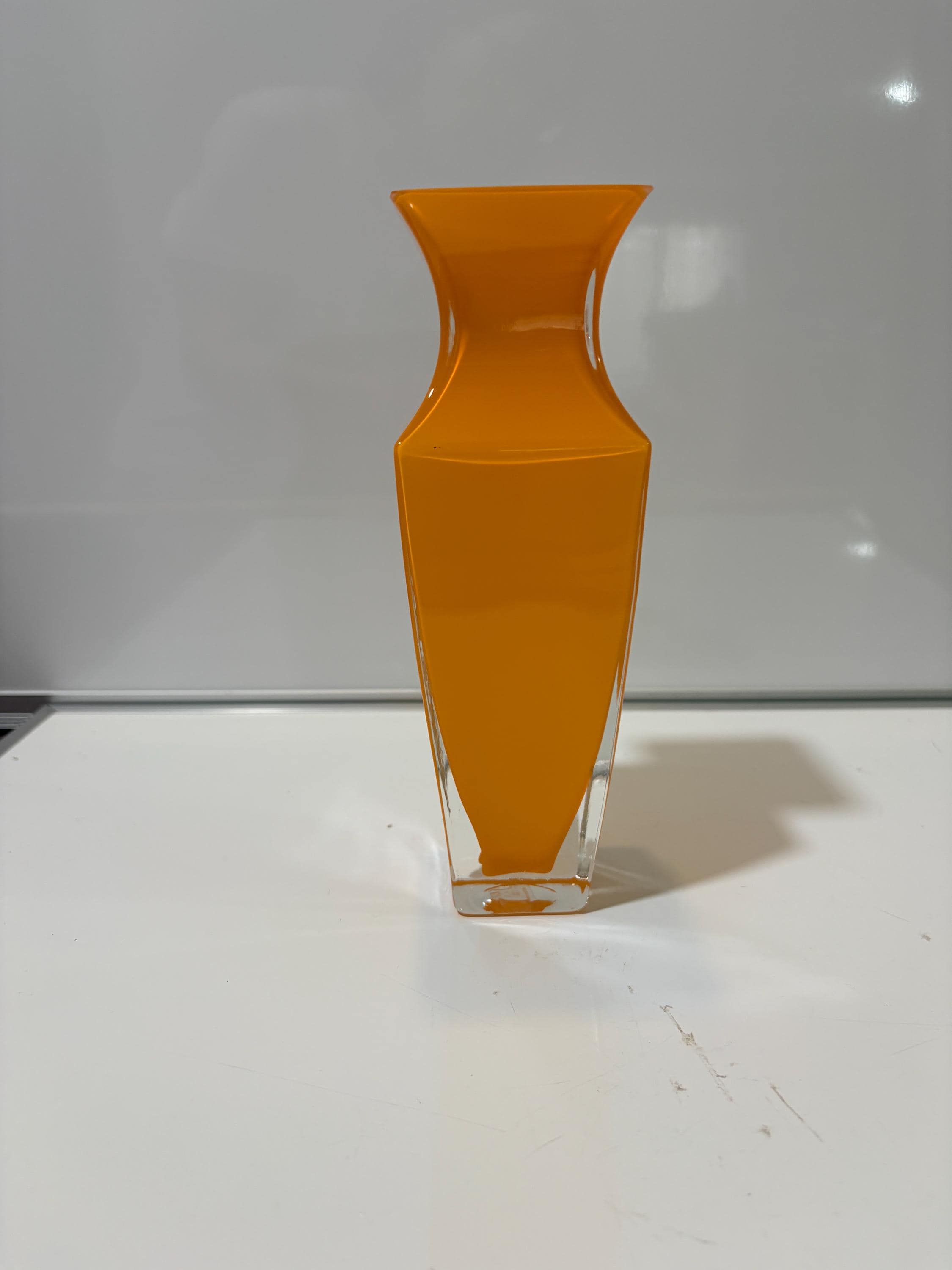 Yellow glass vase - Etsy 日本