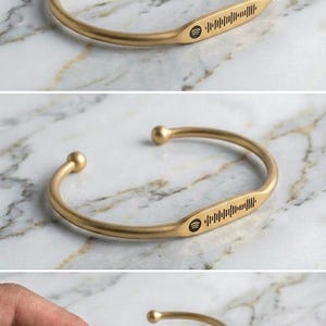 Custom Spotify Code Bracelet Personalized Gift , Custom Gifts image 8