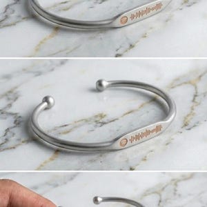 Custom Spotify Code Bracelet Personalized Gift , Custom Gifts image 7