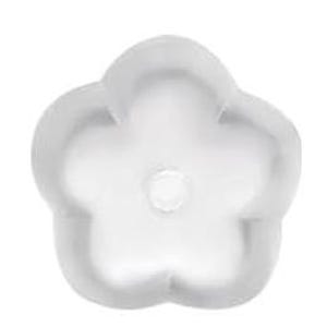 25-500 pairs BULK Clear Rubber Flower Earring Backs, Hypoallergenic Plastic Rubber Replacement, Safety Pad Stopper Nuts, Wholesale Silicone image 2