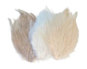 Pheasant Feather Pads for Millinery Adornment, Crafts, and Home Decor