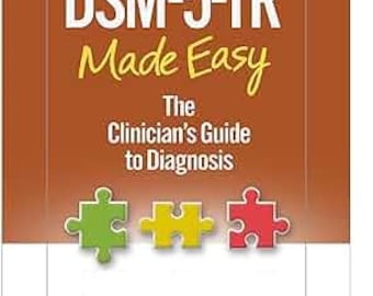 DSM-5-TR Made Easy Diagnostic et manuel statistique du clinicien Guide du diagnostic
