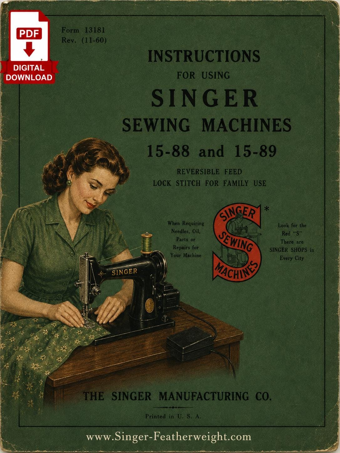 Singer sphinx sewing machine - Etsy 日本