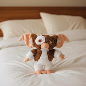 Peluche Gizmo Gremlins Warner Bros 1998 - Produit Dérivé Espagnol, état Neuf