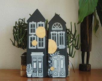 Unique house art | Etsy Unique house art | Etsy