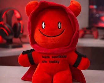 Roblox Inspired Forsaken Chance Plush, Red Edition Gubby 20cm Collector Toy