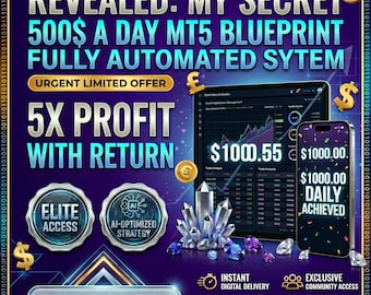 Bot de trading automatizado para MT5 / Estrategia de IA, recuperación de ganancias 5 veces mayor (descarga digital)