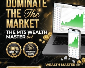 Bot MT5 Wealth Master, Asesor Experto Automatizado para el Trading de Forex (Descarga Digital)