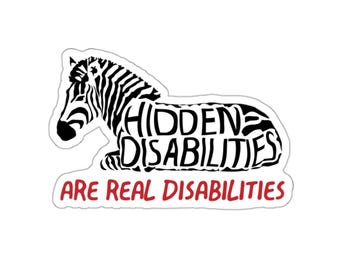 Hidden disabilities sticker
