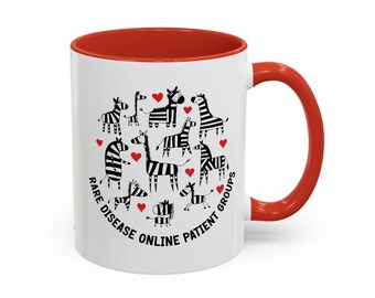 Rare disease patient group mug