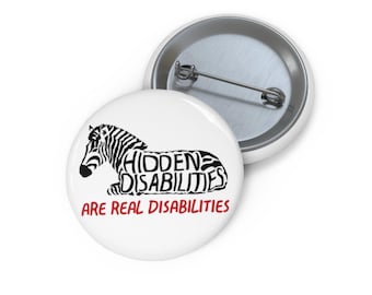 Hidden disabilities pin