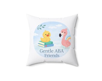Spun Polyester Square Pillow