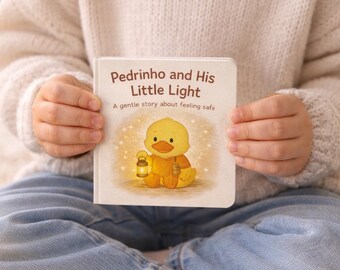 Pedrinho's Little Light/Calming Book for Kids/Autism Emotional Regulation/Printable PDF