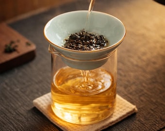 Ceramic Tea Strainer  – Minimal Filter  – Modern Ritual