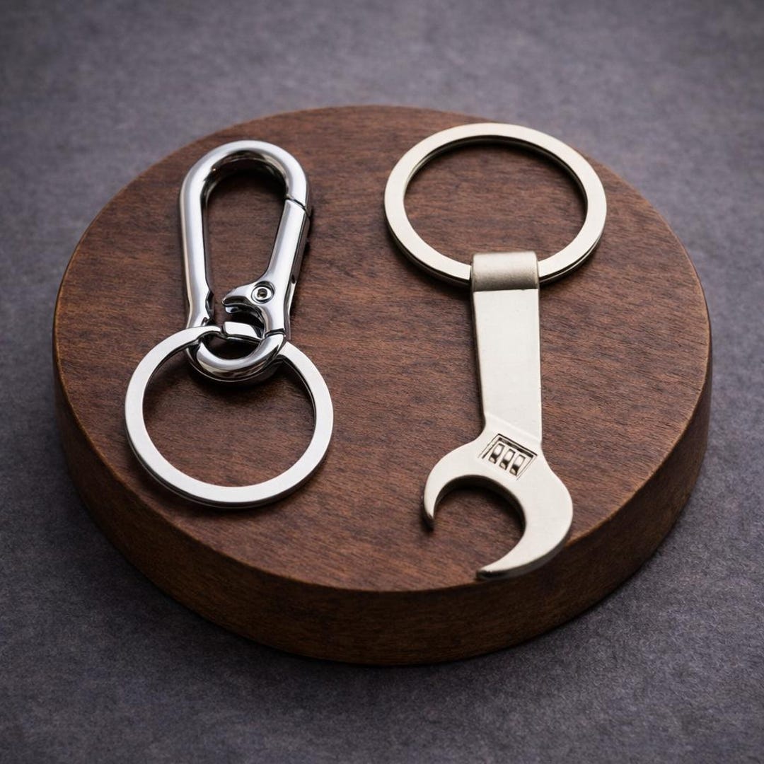 Wrench Bottle Opener Keychain Tool Charm, Handy Gift for Mechanic Lover ...