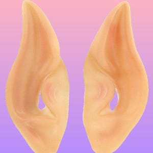 Spock Alien Pointed Ears – Latex Fairy Pixie Costume Accessories
