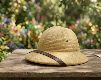 Safari Hat, Hard Composite Material, Great Condition - Etsy