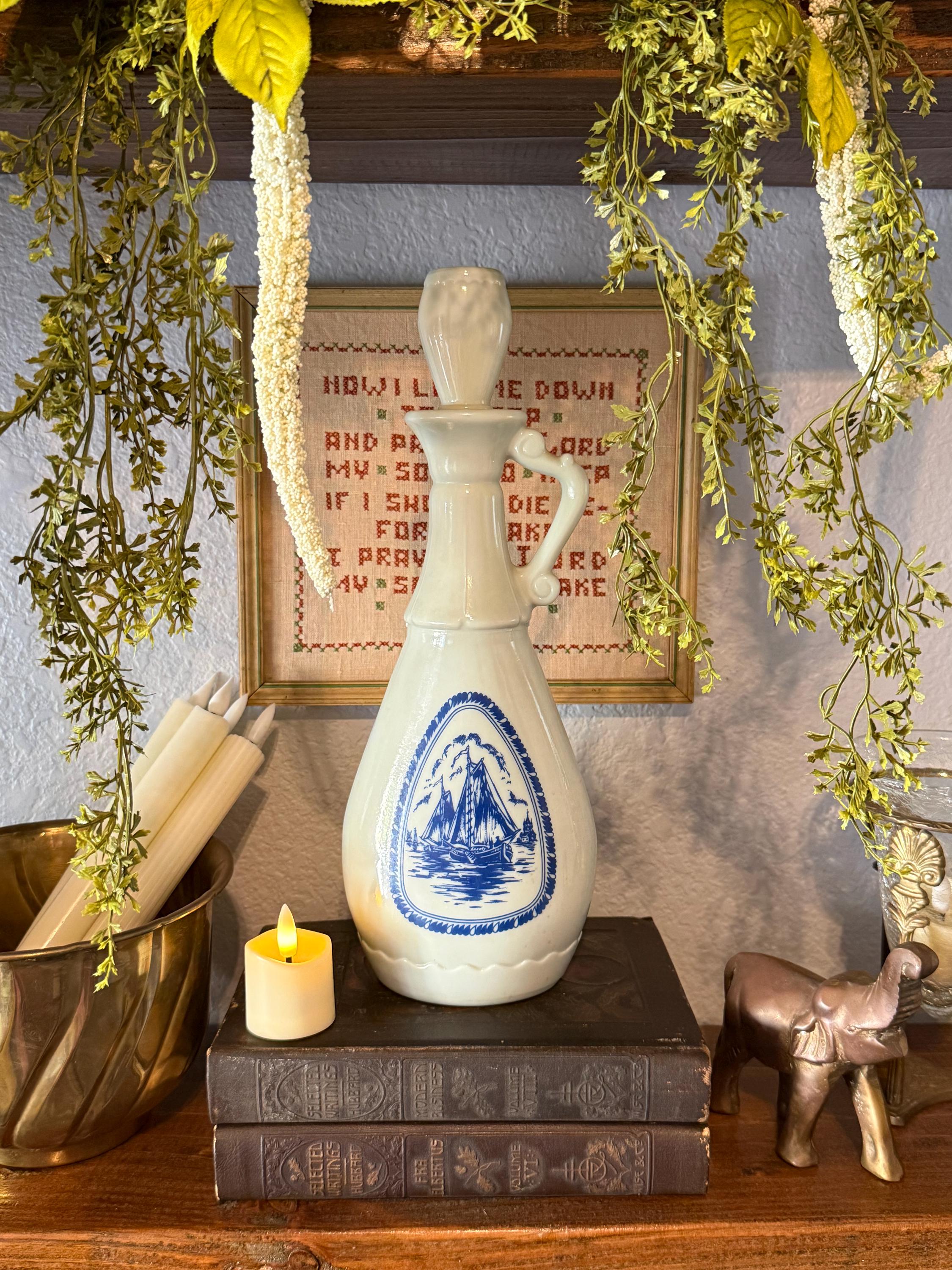 Blue Delft Liquor - Etsy