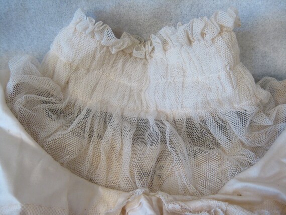 Antique Edwardian/late Victorian Cream Blouse or … - image 5