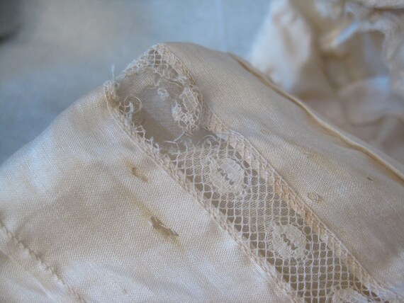 Antique Edwardian/late Victorian Cream Blouse or … - image 6