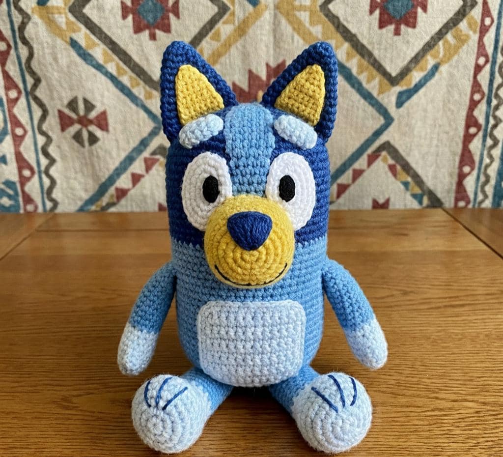 Bluey Heeler Plush Toy Pattern