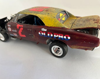 Chevy chevelle, 1 24 scale, drag, chevelle, horsepower, Classicwrecks, junkermodel, junkyard.