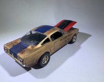 124 scale, Mustang, Musclecar, ford , ponycar, barnfind,junkermodel, junkyard, Ford Mustang, fomc.