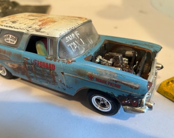 Chevy nomad, ratrod, surf wagon , Classicwrecks, junkermodel, junkyard, chevrolet