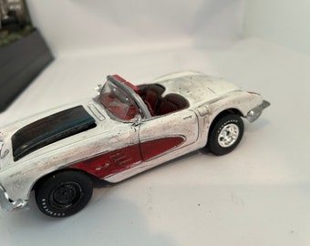 Chevy corvette, vette, 1/24 scale, junkermodel, junkyard, rusted car, Musclecar, scalemodel, 1/25 scale, rat rod, handmade.