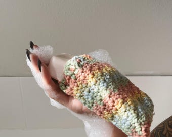 Crochet Soap Saver and Face Scrubby