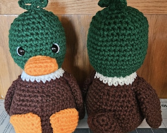 Stockente Amigurumi (gewichtet)
