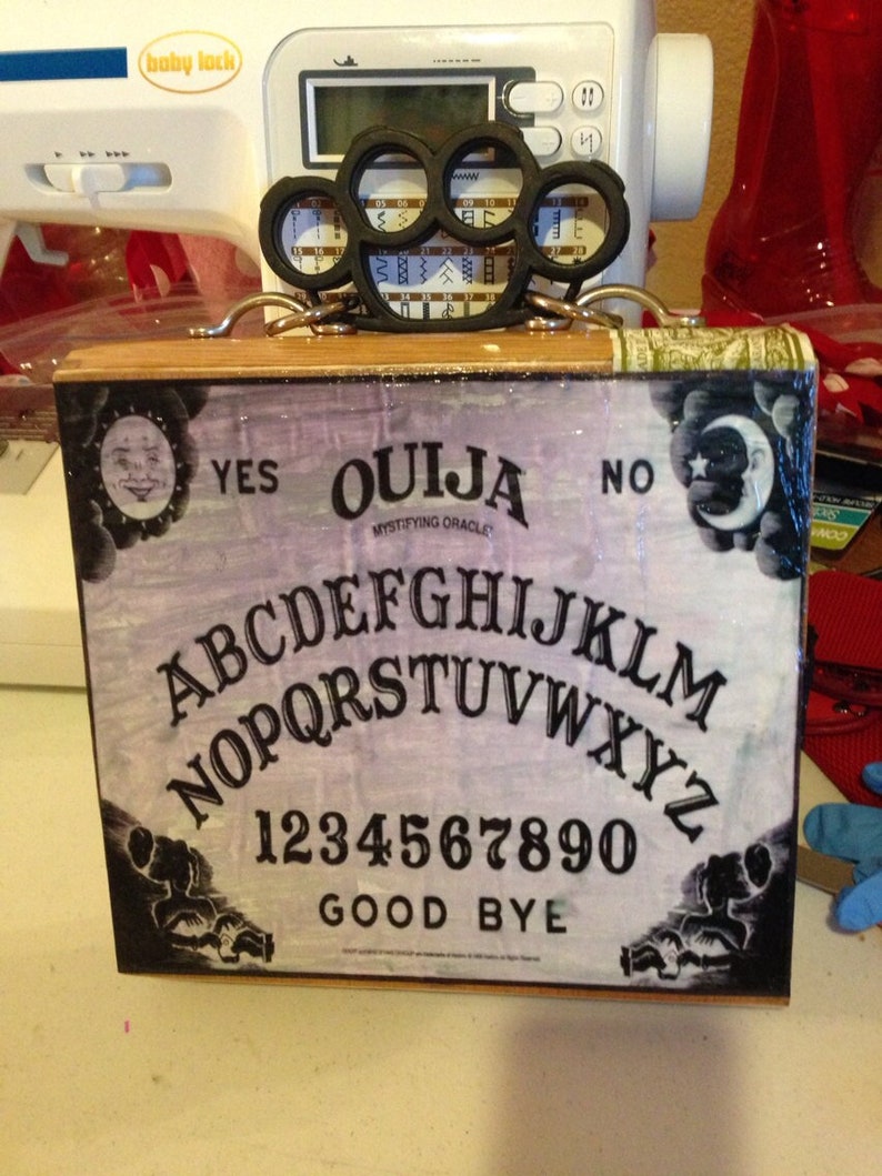 Ouija Board Cigar Box Purse image 1