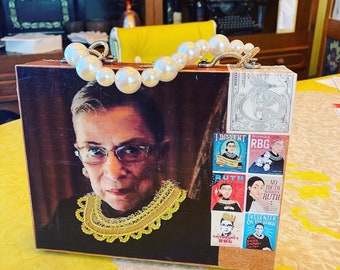 RBG Inspired Cigar Box Purse!