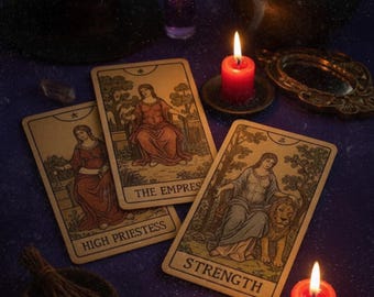 Tarotläsning med 3 frågor | Leverans samma timme | Personlig och djupgående psykisk läsning