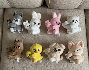 Muñeco de peluche magnético SKZOO de Stray Kids – Juguete de personaje K-Pop y regalo coleccionable