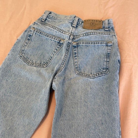 1990's Gap Denim Jeans | High Waisted Zip Fly | T… - image 4